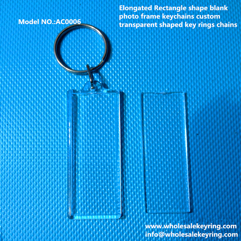 photo frame key rings