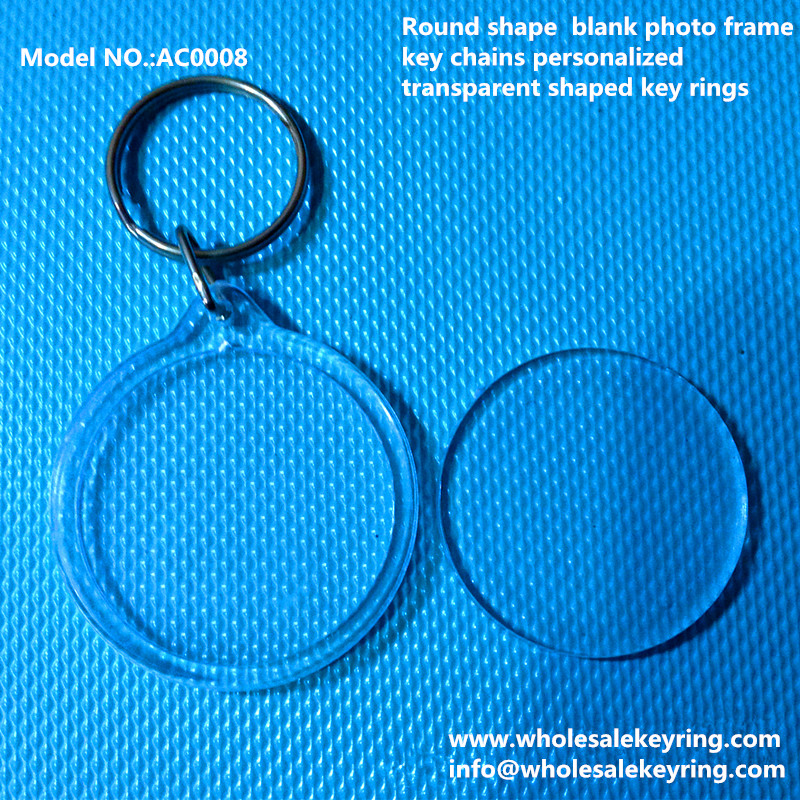 photo frame key rings